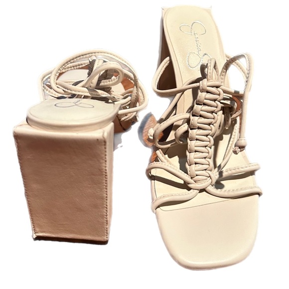 Jessica Simpson lace up heels 
BLACK FRIDAY DEALS CHECK OUT MY CLOSET - Picture 2 of 6